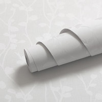 Rouleau de papier peint moderne à texture florale imperméable à l'eau pour la décoration de la maison pour la chambre à coucher bureau salon centre commercial panneaux muraux