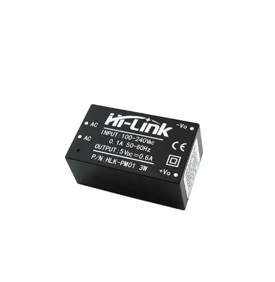 HLK-PM01 3W loạt điện subminiature tiêu thụ điện năng thấp tiếng ồn AC-DC mô-đun điện đại lý