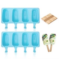 Moule à glace en silicone sans BPA pour sucettes glacées et glaçons, forme lapin de dessin animé, fait maison, DIY, pour bonbons glacés et glaçons en forme de bonhomme de neige