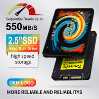 2.5 "SATA 3 kualitas tinggi Solid State Disk Tuoweite OEM kecepatan tinggi SSD 120/128G 240/256G 480/512G 960G 1/2/ 4 TB SSD eksternal
