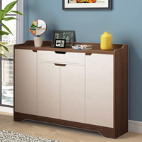 AILICHEN Meuble de rangement de chaussures extensible en bois moderne et minimaliste Mobilier de maison imperméable pour le salon et la salle à manger Utilisation en entrepôt