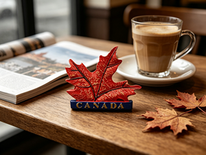 Imán de Resina 3D Ecológico Personalizado para Refrigerador, Recuerdo de Viaje Hecho a Mano, Mapa de Lugares Emblemáticos de la Ciudad, Canadá, Decoración para el Hogar u Oficina, Regalo de 7 cm - Product Image 4