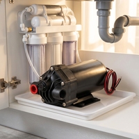 Pompe à eau à diaphragme 24V DC RO pour purificateur d'eau domestique