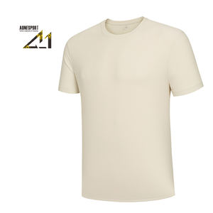 T-shirt sportif pour homme, respirant, anti-froissement, brodé - Parfait pour la salle de sport et les entraînements actifs - Product Image 3