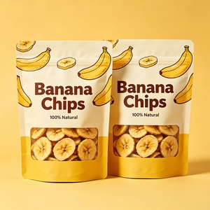 Fournisseur chinois de sacs d'emballage refermables en aluminium avec logo personnalisé pour les chips de pommes, de pommes de terre, de plantains et de bananes - Product Image 1
