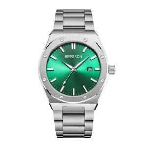 Fabricante de Relojes en China, Relojes Clásicos para Hombre, Esfera Redonda de 42 mm, Relojes de Cuarzo de Acero Inoxidable, Reloj de Pulsera para Negocios - Product Image 4