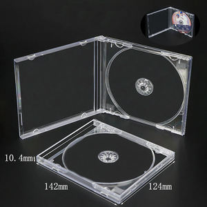 High Quality 10 Disc DVD <b>Storage</b> <b>Box</b> 191x135mm PP <b>Material</b> Multi Layer CD Case for Car Audio System Wedding Celebration - Product Image 2