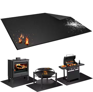 <span class=keywords><strong>Tapis</strong></span> <span class=keywords><strong>de</strong></span> barbecue en fibre <span class=keywords><strong>de</strong></span> verre enduit <span class=keywords><strong>de</strong></span> silicone double face imperméable à l'huile Caractéristique facile à nettoyer pour le barbecue extérieur - Product Image 6