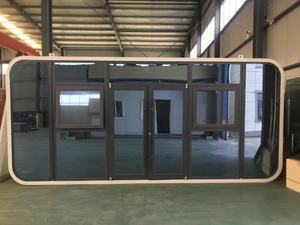 Casa Container a Capsula Intelligente, Design Esterno Futuristico, Sistema Domotico Integrato, Casa Prefabbricata Mobile - Product Image 4