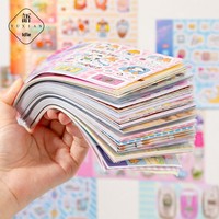 Livre d'autocollants découpés en papier couché Mr.Paper, esthétique rétro coréenne, pour décoration DIY, journal, scrapbooking et fournitures d'artisanat