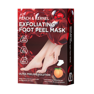 Crème de protection des pieds Han Linger à la pêche, pour talons fendillés, exfoliante et réparatrice <span class=keywords><strong>anti</strong></span>-crevasses - Product Image 4