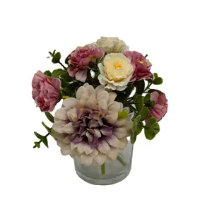 Mixed faux Spring Florals for Home Wedding ,Office or Restaurant