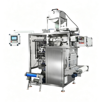 Machine automatique multi-voies à scellage 4 côtés haute productivité, facile à utiliser, pour sacs métalliques, avec surveillance à distance pour l'industrie agroalimentaire