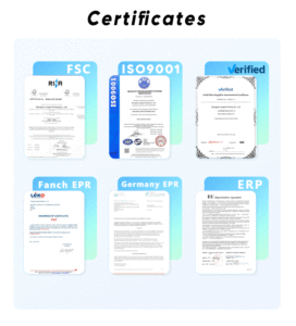 صندوق وسائد ورقي فاخر للتعبئة ، وسادة ورقية فنية قابلة للطي - Product Image 5