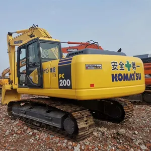 Guter Zustand Japanisch Gebraucht 20 Tonnen Komatsu pc200-7 bagger Zu verkaufen