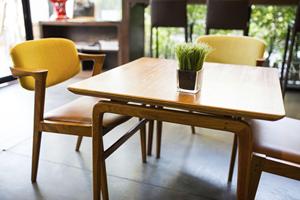 Wholesale Sintered Stone Restaurant Table with Wood <b>Frame</b> European Design Durable Commercial Dining Table - Product Image 5