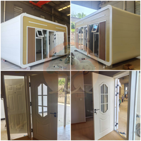 Maison de pomme en acier ignifuge A1 résistant aux feux de brousse pour hôtels entrepôts supermarchés villas écoles fermes panneau sandwich