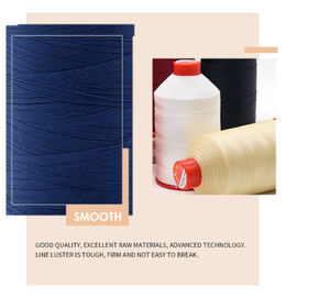 <span class=keywords><strong>ด้าย</strong></span><span class=keywords><strong>เย็บ</strong></span>ผ้ากันน้ำ Hongqiao 300d/3 Tex100 ทำจากเส้นใยไนลอน 100% สำหรับ<span class=keywords><strong>รองเท้า</strong></span>หนัง เชือกทำรองเท้า เป็นมิตรกับสิ่งแวดล้อม - Product Image 3