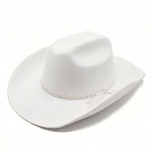 Chapeaux Fedora pas chers en gros, feutre de laine, polyester, coton, chapeau de cowboy mexicain pour hommes - Product Image 6