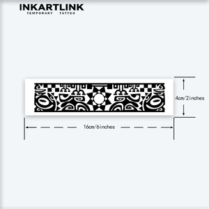 Tatuaggi Temporanei con Frasi Popolari, Adesivi per Braccio <span class=keywords><strong>a</strong></span> Lunga Durata, Trasferibili ad Acqua, Non Tossici e Sicuri, Totem della Fede per 15 Giorni - Product Image 6