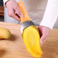 Fabrieksdirect, populaire mango-schilmes, keukenaccessoires, mangosnijder, -schiller, -ontpitter, fruitverwijderaar, schilmes