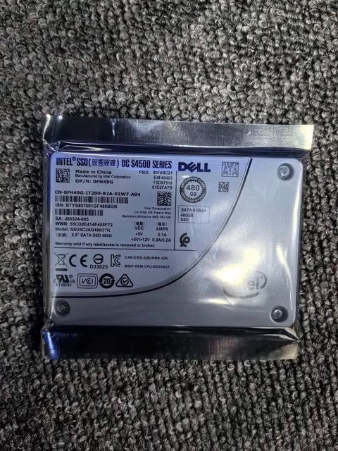 New Appearance DC S4500 480G 2.5 Inch SATA SSD Solid State Drive SSDSC2KB480G7R SSDSC2KB480G7