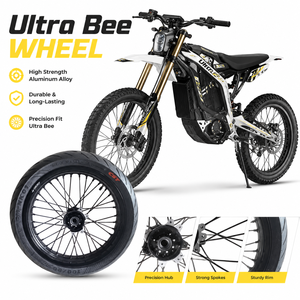 Kit de roues Supermoto 17'' en aluminium CNC pour Sur-Ron Ultra Bee, pneus de route slick, haute performance, <span class=keywords><strong>conversion</strong></span> complète pour vélo électrique - Product Image 6