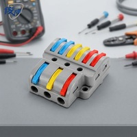 Connecteur de câblage rapide DIY GO pour fils de cuivre, bornier compact en ABS pour câbles électriques 450V IP65, alimentation domestique