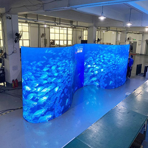 Độ nét cao dọc linh hoạt LED hiển thị module mềm bức tường video cong Bảng điều chỉnh màn hình LED HDR 800cd/M độ sáng IP45 - Product Image 4