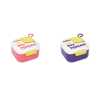Ensemble de bols pour aliments complémentaires mignons pour nouveau-nés et enfants, bol en acier inoxydable à motif de dessin animé, cuillère pour bébé, ciseaux, vaisselle, boîte à lunch pour bébé