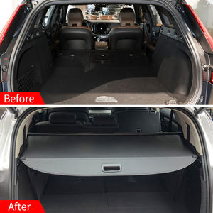 ボルボV60 2018 2020 2020 2021 2022 2022 2023車の革新的な一般的なインテリアアクセサリー引き込み式トランク用カーゴカバー - Product Image 2