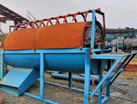 Compost industriel trommel rotatif écran tambour tamis machine à sauter poubelle rouleau