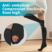 Bas anti-embolie de qualité médicale 13-18 mmHg, chaussettes de compression pour la récupération post-chirurgicale