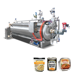 <span class=keywords><strong>Autoclave</strong></span> Rotante a Vapore ad Alta Efficienza Energetica per Alimenti a Base di Tonno - Macchina per Retort a Lotti per Fabbriche di Prodotti Ittici - Product Image 5