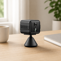 Nouvelle caméra IP Wifi mini CCTV 4mp avec batterie, vision nocturne, caméra 4g avec carte SIM, audio bidirectionnel, caméra réseau pour la maison