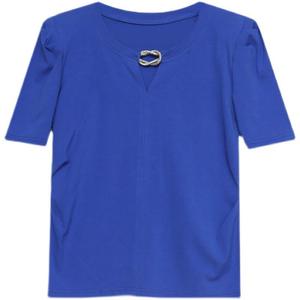 Camiseta de Verano Nueva, Estilo Urbano, Color Sólido, Manga Corta, para - Product Image 5
