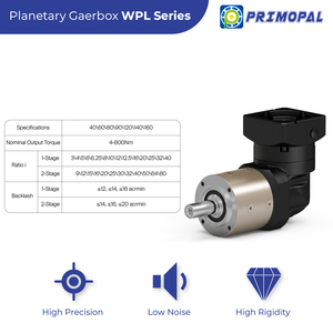PrimoPal Nema 17 Planetary Gearbox Ratio 3:1 10:1 Precision Gear Reducer 4~800 Nm Custom Speed Reducer Gearbox