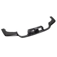 Difusor Trasero de Fibra de Carbono de Alta Calidad Estilo 3D con Luz LED para BMW F80 M3 F82 M4