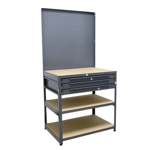 Banco da lavoro in acciaio resistente Anti-corrosivo laboratorio laboratorio Garage strumento armadio cassetto appeso <span class=keywords><strong>pannello</strong></span> forato per la conservazione degli utensili - Product Image 5