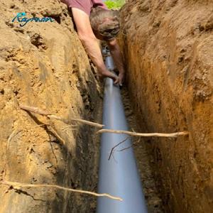 Pipa HDPE Hitam Dengan Garis Biru untuk Pasokan Air Minum dan Instalasi Bawah Tanah Pipa HDPE Pipa HDPE 2 Inci - Product Image 4