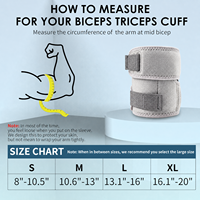 Manchon de compression léger pour coude avec sangle de pression et coutures renforcées pour le soutien du coude en salle de sport