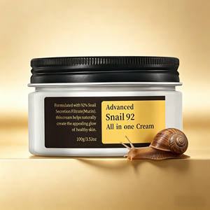 Crème Visage Hydratante OEM à la Bave d'Escargot (Filtrat de Sécrétion <span class=keywords><strong>92</strong></span>%) – Vente en Gros – Crème Visage Avancée Tout-en-un à la Bave d'Escargot <span class=keywords><strong>92</strong></span>% - Product Image 1