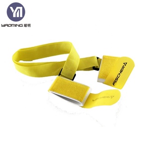 l'arrière-pays jaune logo personnalisé élastique alpin casier nylon crochet et boucle de fixation lunettes de <span class=keywords><strong>ski</strong></span> boucle sangle - Product Image 6