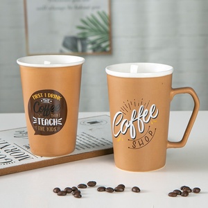 Cá Nhân 15 oz bisque gốm <span class=keywords><strong>Mug</strong></span> underglaze cao lớn màu trắng cốc thăng hoa decal gốm cốc cà phê với logo tùy chỉnh - Product Image 6