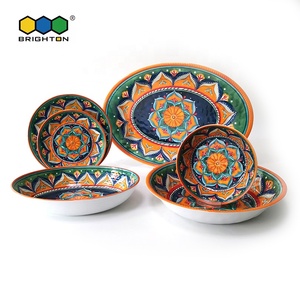 Ensemble d'assiettes à crocheter en mélamine, ustensiles de cuisine élégants de haute qualité pour Restaurant d'hôtel <span class=keywords><strong>Buffet</strong></span> - Product Image 6