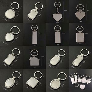 <b>Custom</b> Logo Engraved Metal <b>Keychains</b> Round Tag Laser Engraved Pendant Key Chain Waterproof Blank Stainless Steel <b>Keychains</b> - Product Image 5