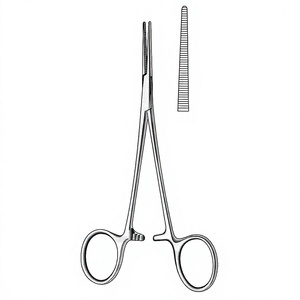 Pinzas Leriche para arterias de 15 cm (6 pulgadas), rectas, de acero inoxidable premium, hemostáticas, para cirugía general y cirugía vascular. - Product Image 1
