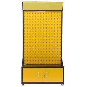 Giá Đỡ Dụng Cụ Kim Loại Điện Lỗ Vuông Tùy Chỉnh Bán Sỉ Giá Trưng Bày Dây Với Tủ Thấp - Product Image 4