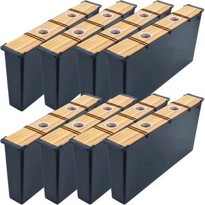 Forniture per apicoltura con alveare profondo da 8 confezioni da 6,5 l; Strumento di alimentazione per api da alveare per apicoltura - Product Image 1