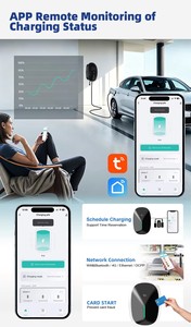 Estación de Carga Inteligente para Vehículos Eléctricos Accio, 7kW 11kW 22kW, <span class=keywords><strong>Wallbox</strong></span> Tipo 1 Tipo 2 GBT, Control por Aplicación RFID, <span class=keywords><strong>Precio</strong></span> al por Mayor para Hogar y Garaje - Product Image 5